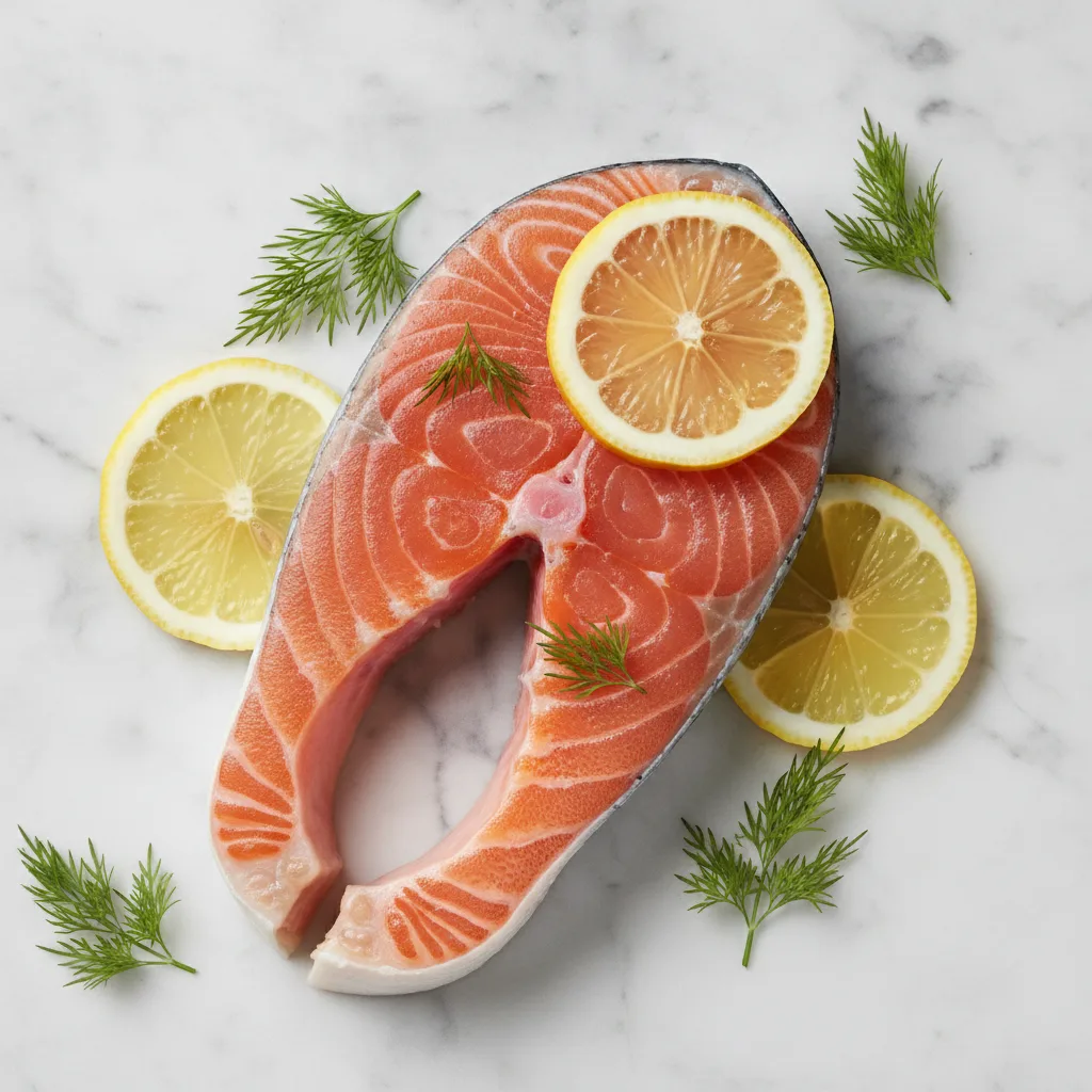 Wild salmon fillet