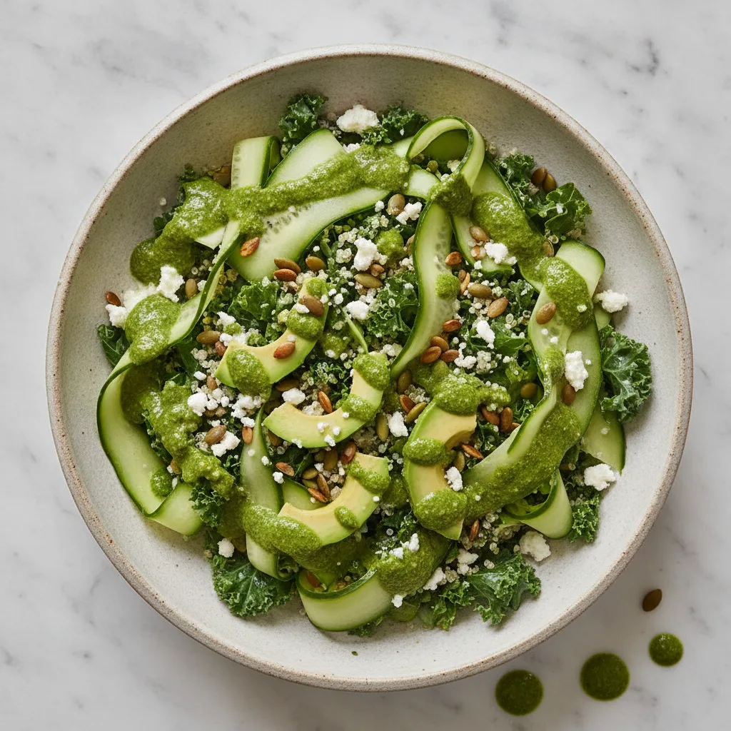 Green goddess quinoa salad